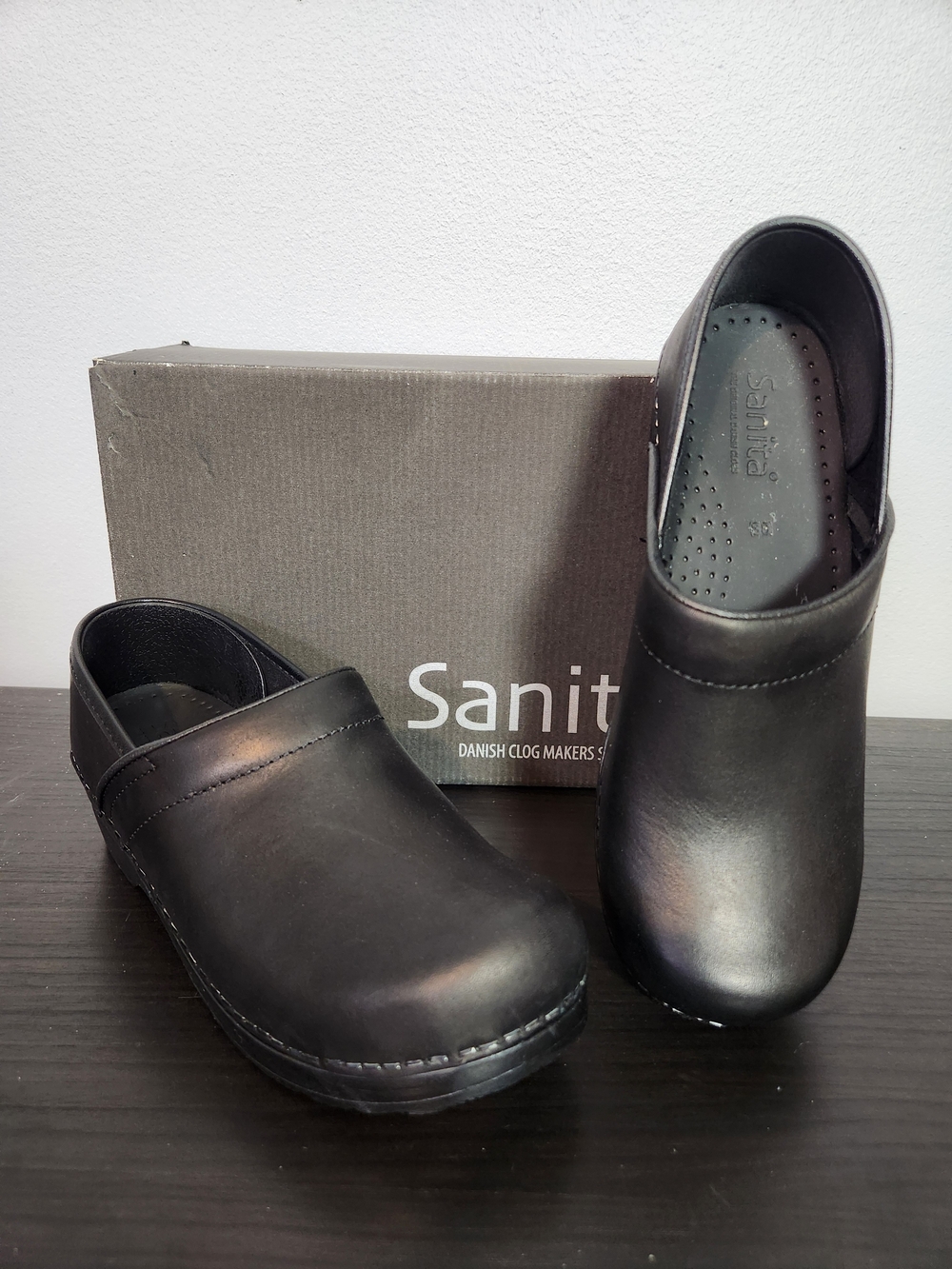 Sanita Professional Women’s Black Clogs